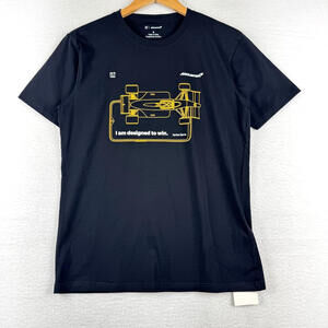 NEW McLaren Racing Adult Med Aryton Senna One Plus Graphic Formula 1 F1 T Shirt